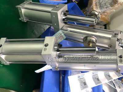 儲油筒水平型預壓式氣液增壓器 儲油筒水平型預壓式氣液增壓器